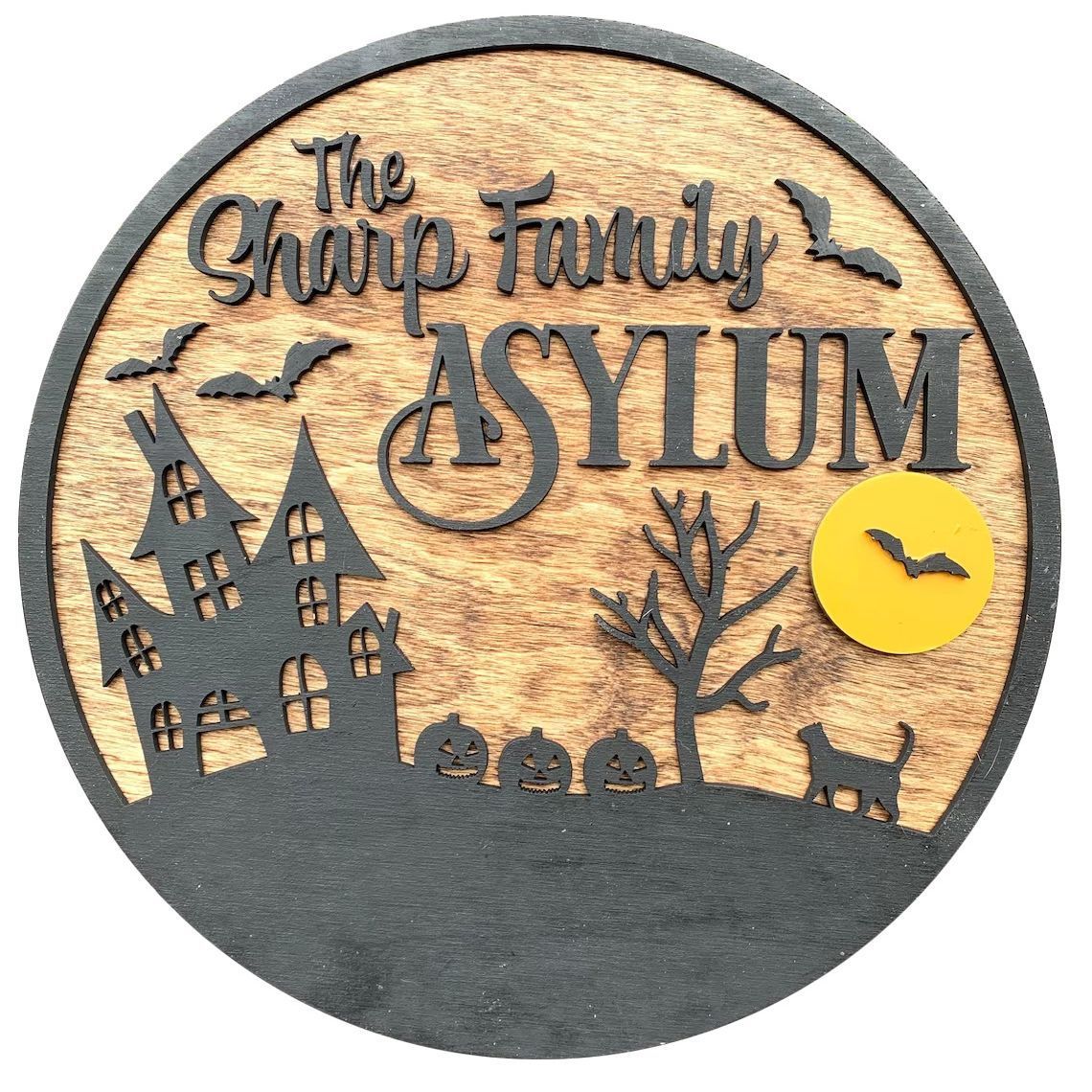 Home Personalized Halloween Decor