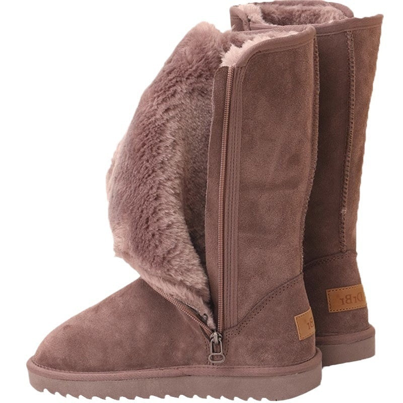 Fleece-lined Thickened boots