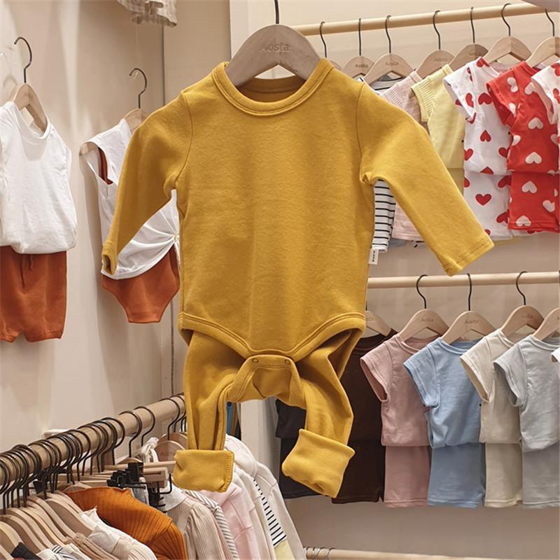 Infant Autumn Clothes Long Trousers Home Service Cotton Suit