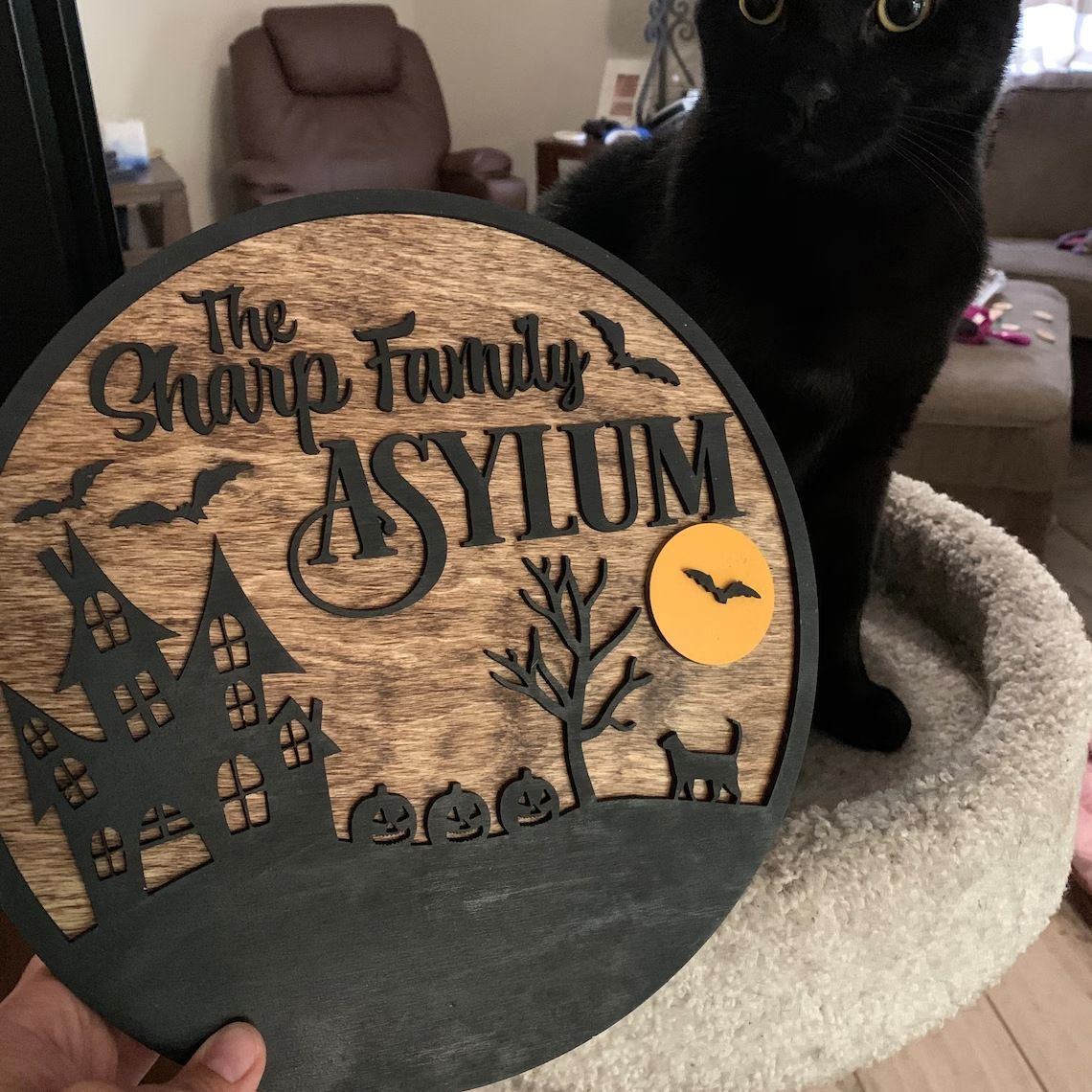 Home Personalized Halloween Decor
