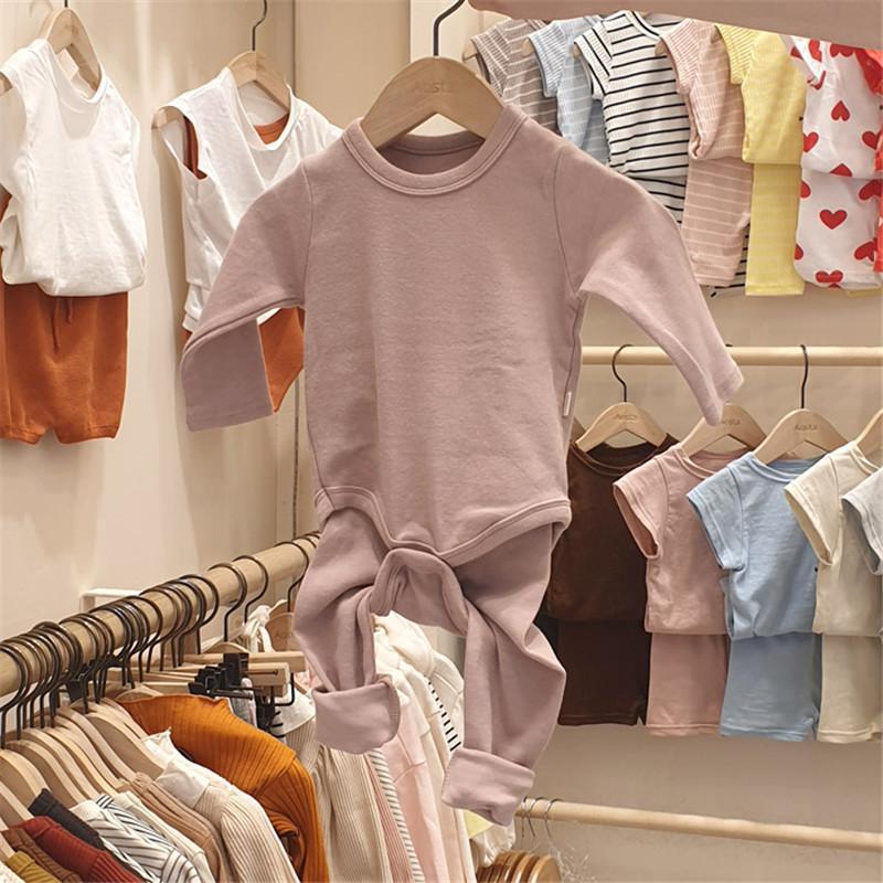 Infant Autumn Clothes Long Trousers Home Service Cotton Suit
