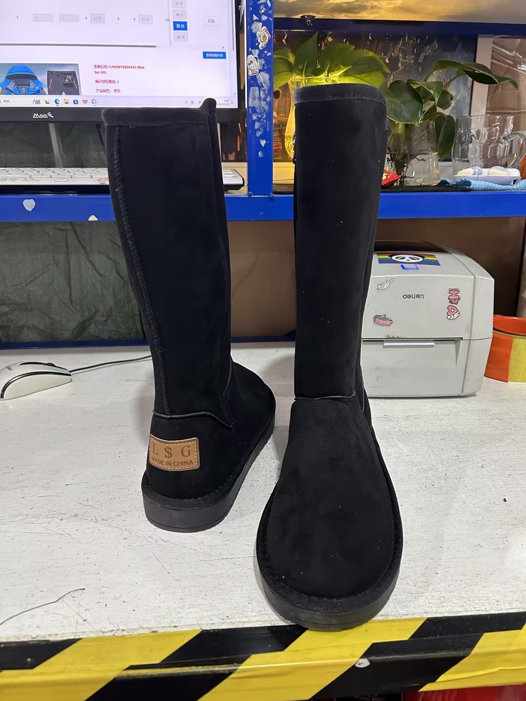 Fleece-lined Thickened boots