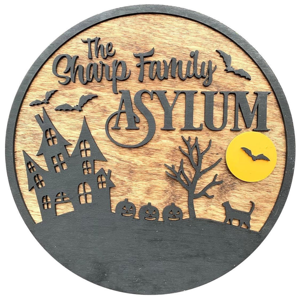 Home Personalized Halloween Decor