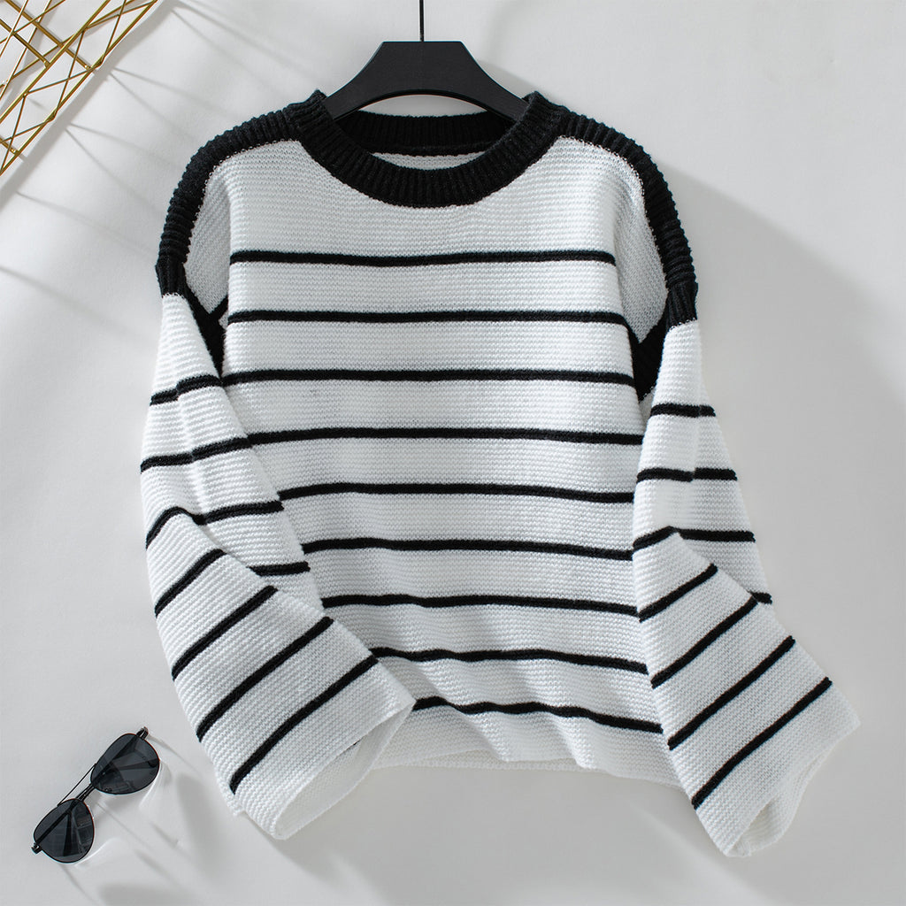 Black And White Sweater