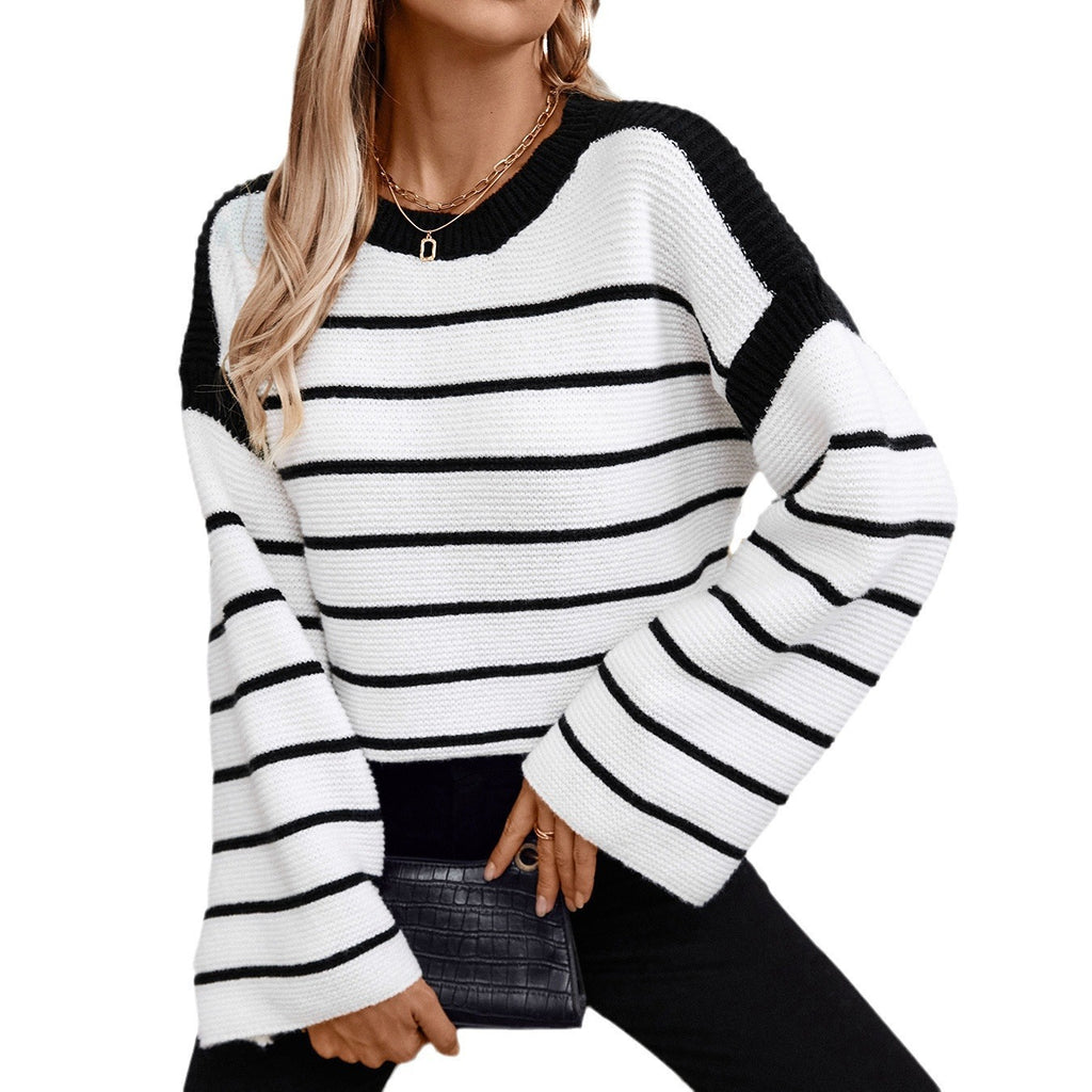 Black And White Sweater